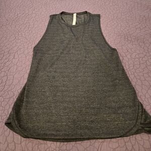 lululemon athletica Heathered Gray Muscle Tee